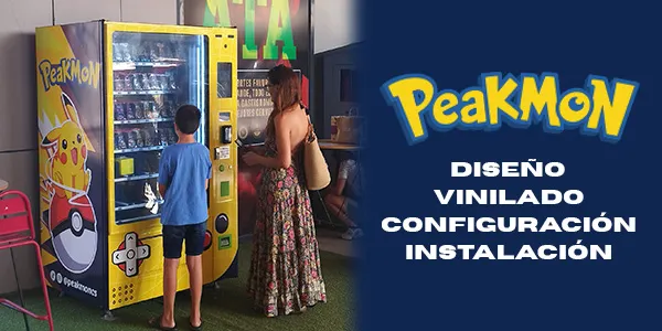 Vending a la altura de un universo épico: Peakmon