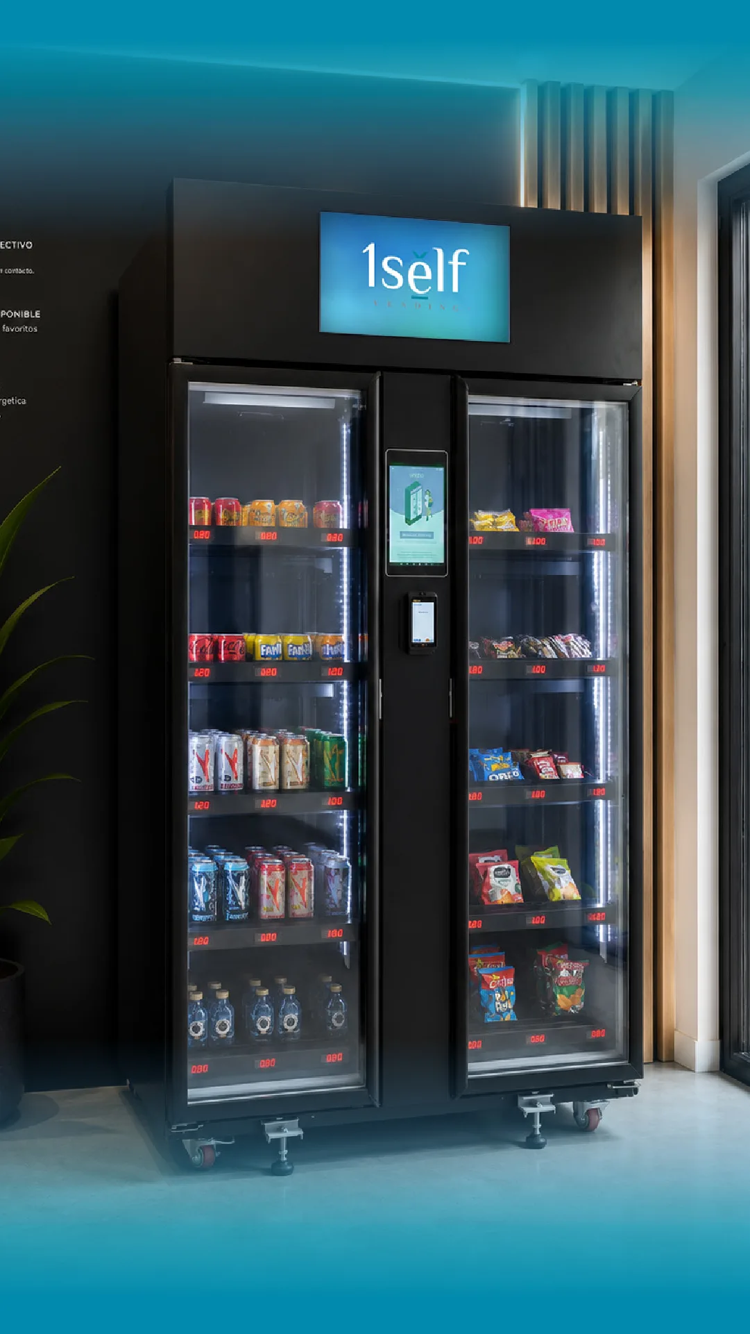 NV002 · contactless double fridge